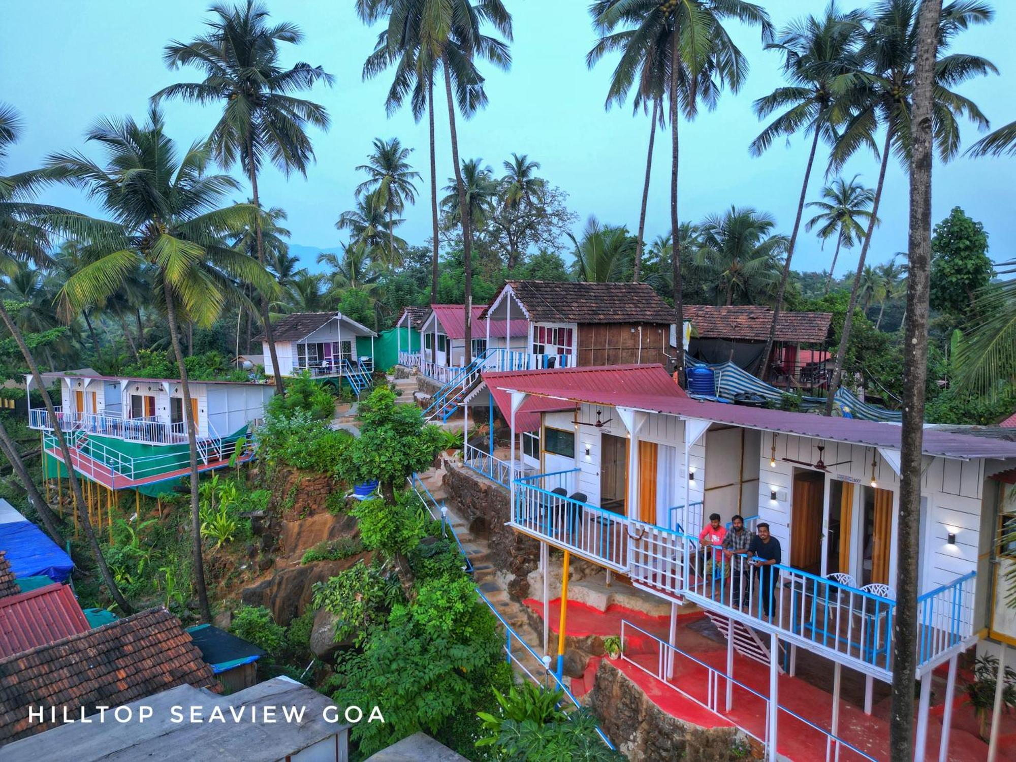 ホテル Hilltop Seaview Palolem Goa エクステリア 写真