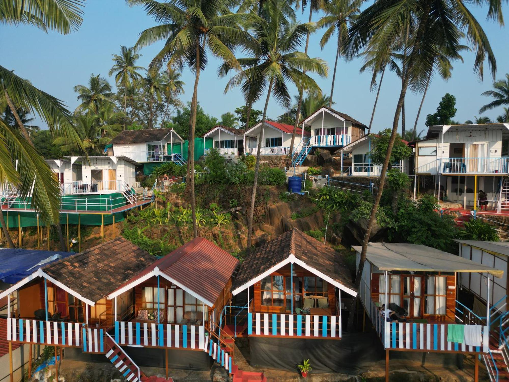 ホテル Hilltop Seaview Palolem Goa エクステリア 写真
